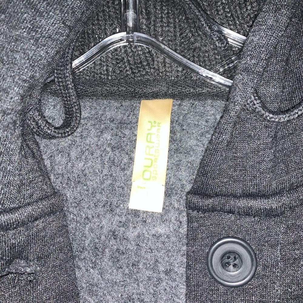 Asu Hooded Button Down Sweater - image 4